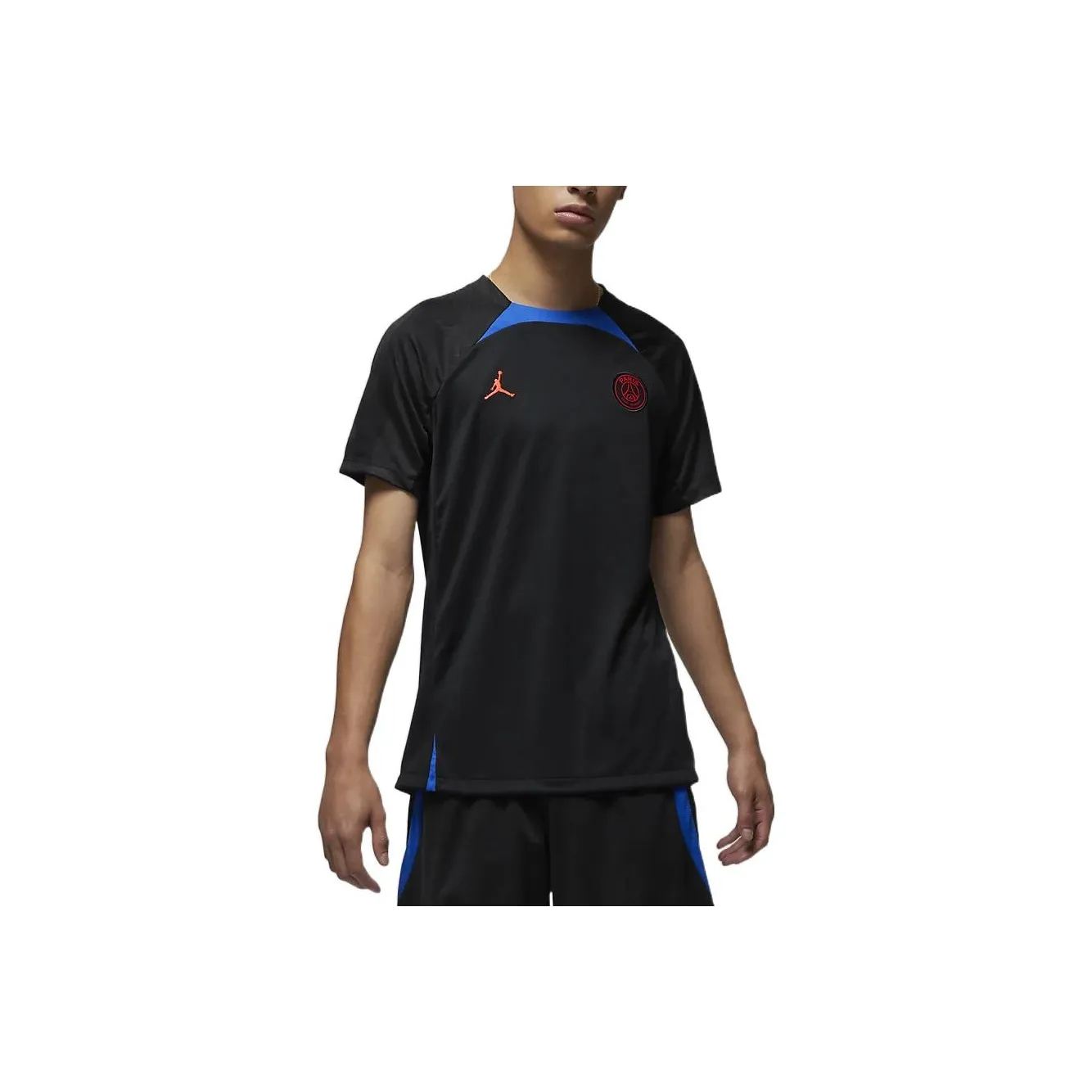 Jordan Nike PSG x Jordan Футбол Джерси Мужской Черный