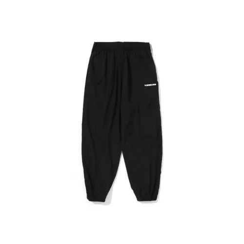 A BATHING APE SS25 Черный BKX Мужские Вязаные Тренировочные Брюки