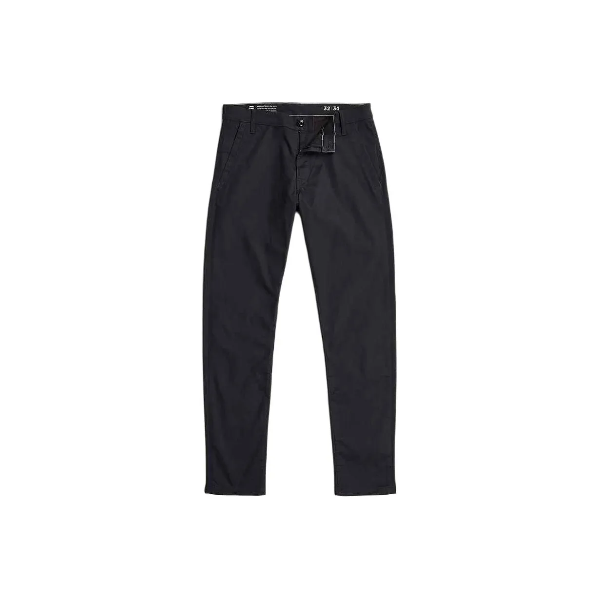 STAR RAW Повседневные брюки Мужские Темно-синие