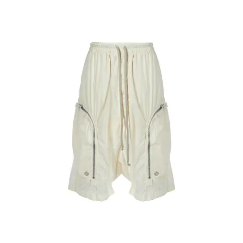 Rick Owens DRKSHDW Белые Мужские Повседневные Шорты