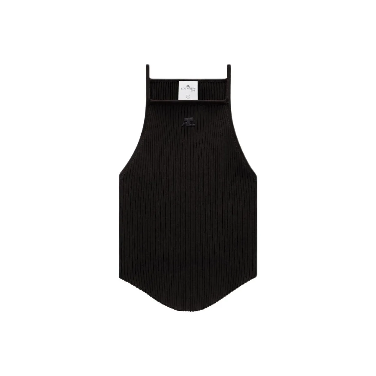 COURREGES SS24 Майка Женская Черная