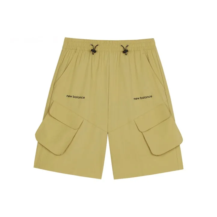 New Balance совместные спортивные шорты мужские хаки