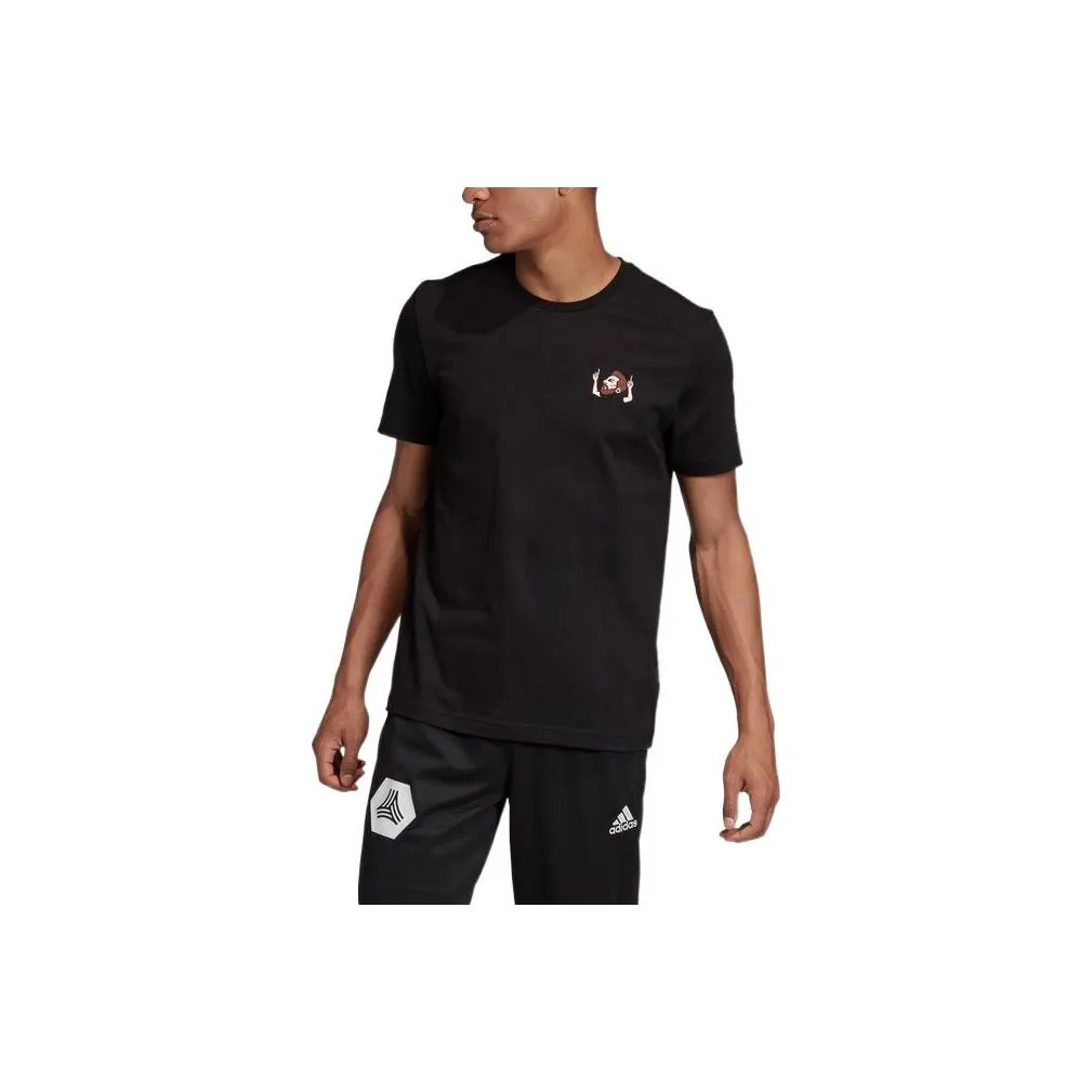 Adidas Messi Черная Мужская Футбольная Джерси