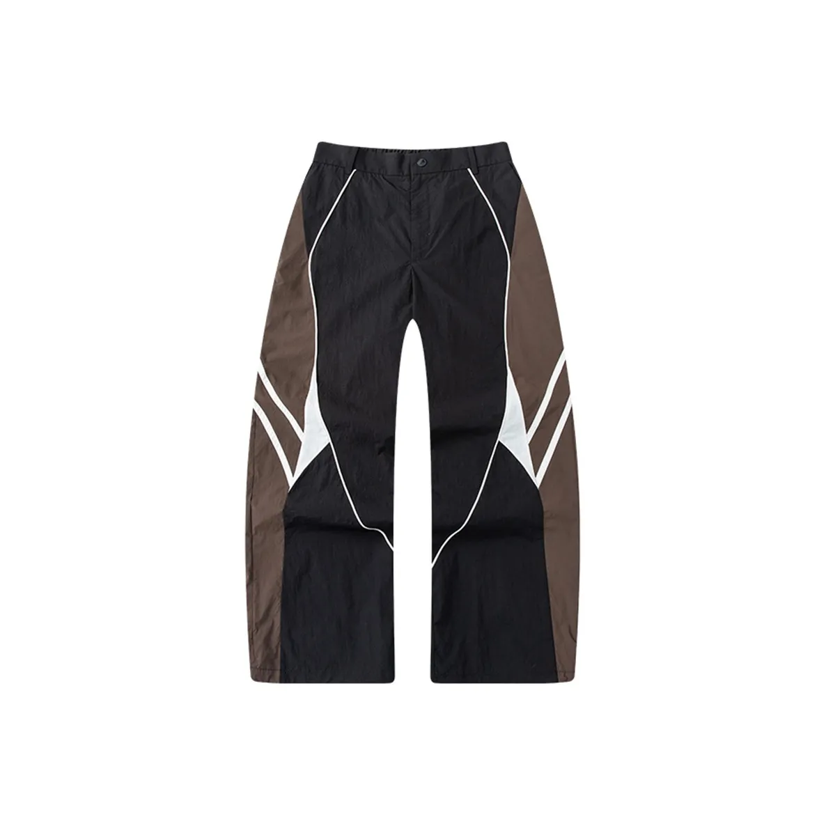 ENSHADOWER Casual Pants Unisex Black Brown