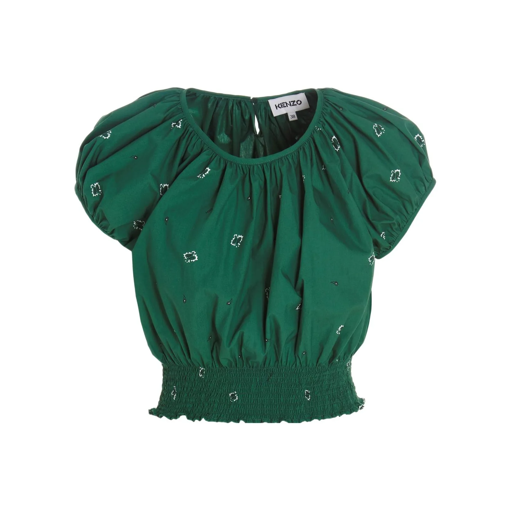 KENZO SS22 CROP TOP Женский Зеленый