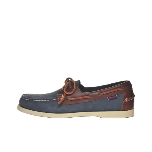Sebago Мужские повседневные туфли Low Top Синие Мужские