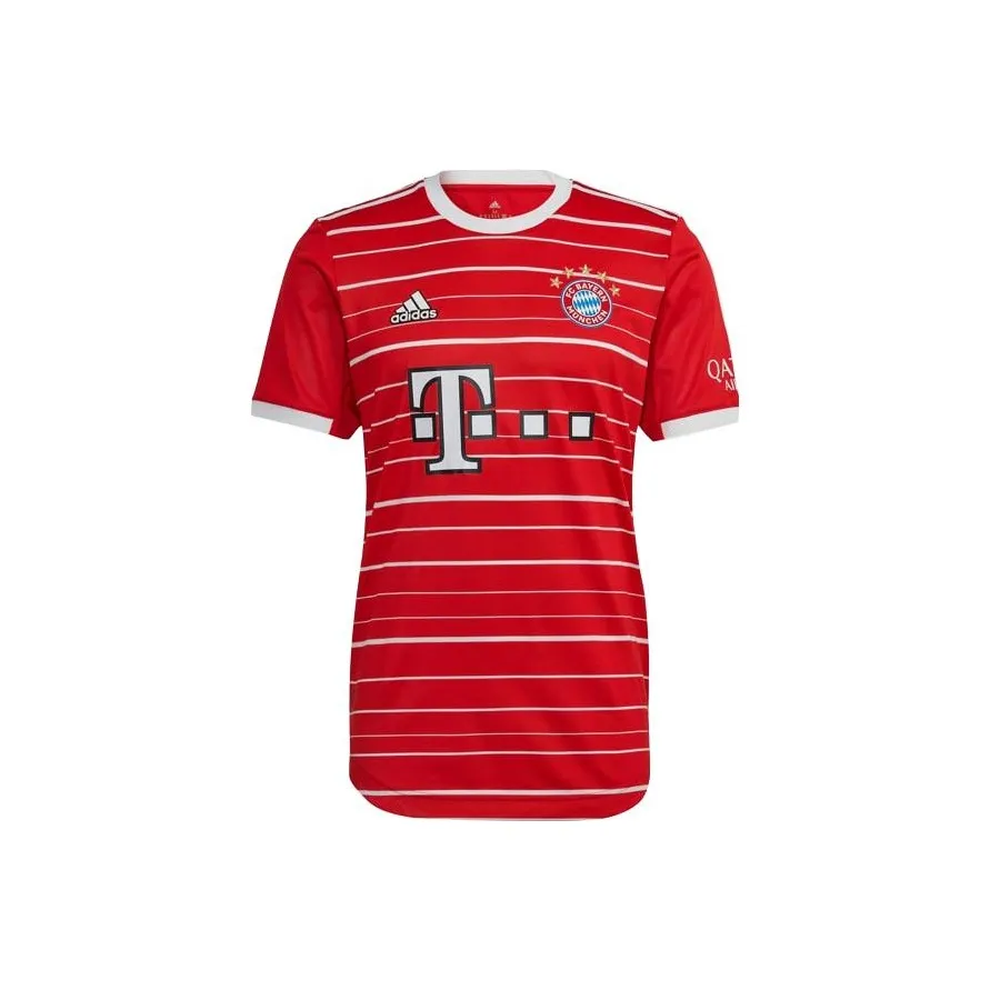 Adidas Bayern Munich Red Men's Football Jersey Adidas Bayern Munich Красный Мужской Футбольный Джерси