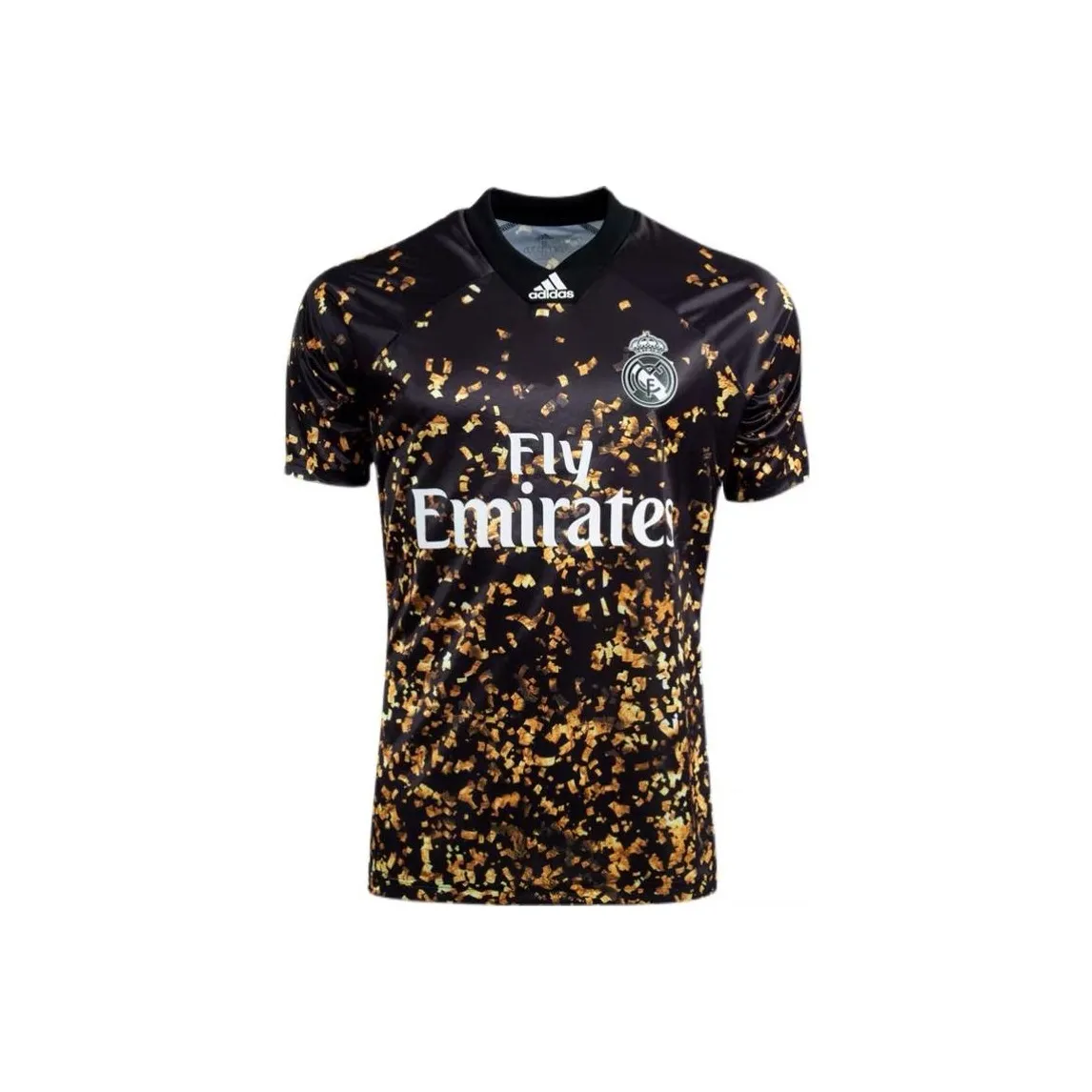 Adidas Черная Мужская Футбольная Джерси