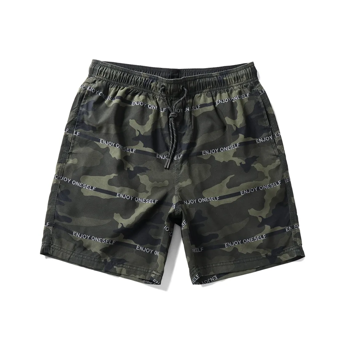 GAILANG Beach Shorts Men's Green Camouflage