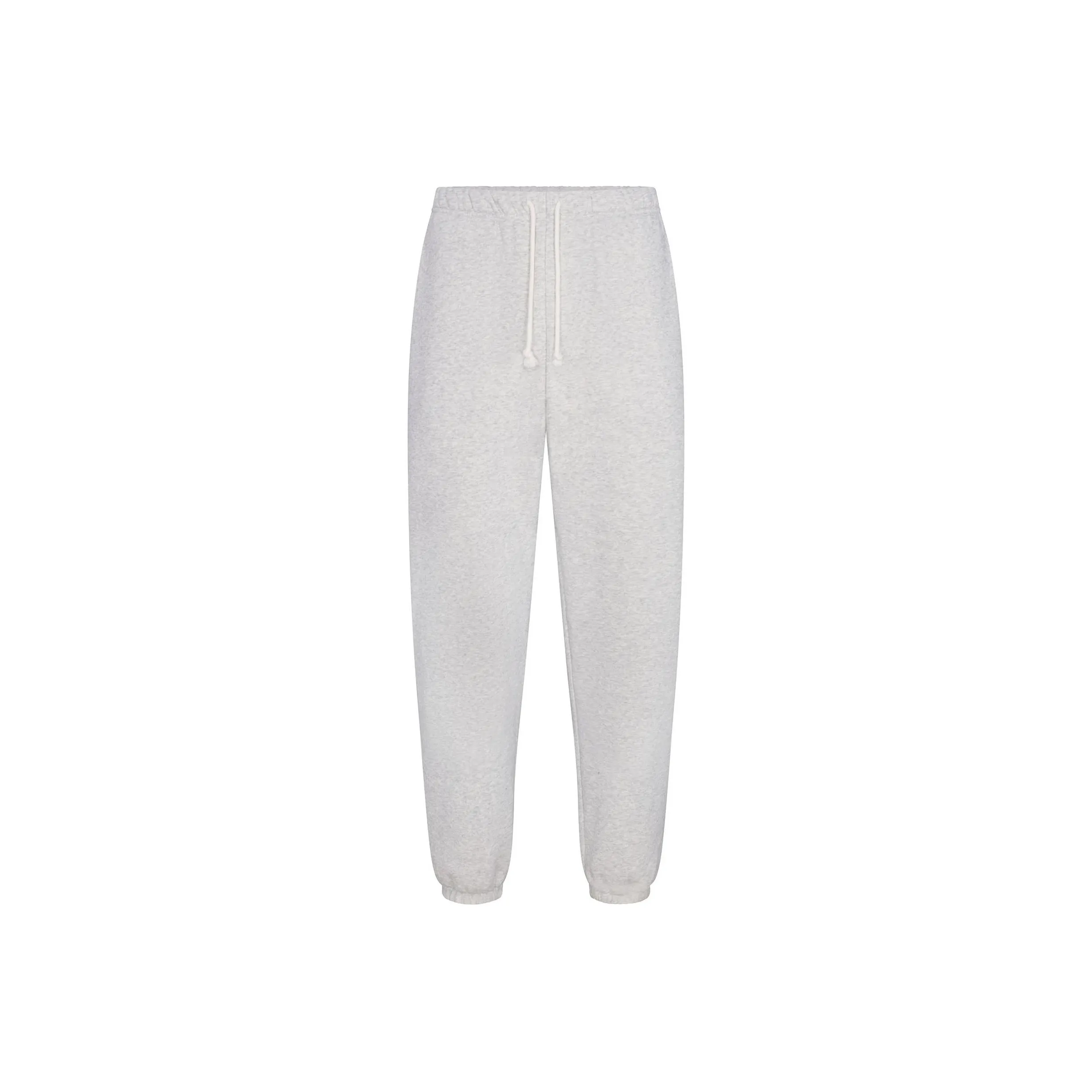 SKIMS SS25 FLEECE LOUNGE MENS RELAXED JOGGER Casual Pants Men's LIGHT HEATHER GREY/Light Heather Gray