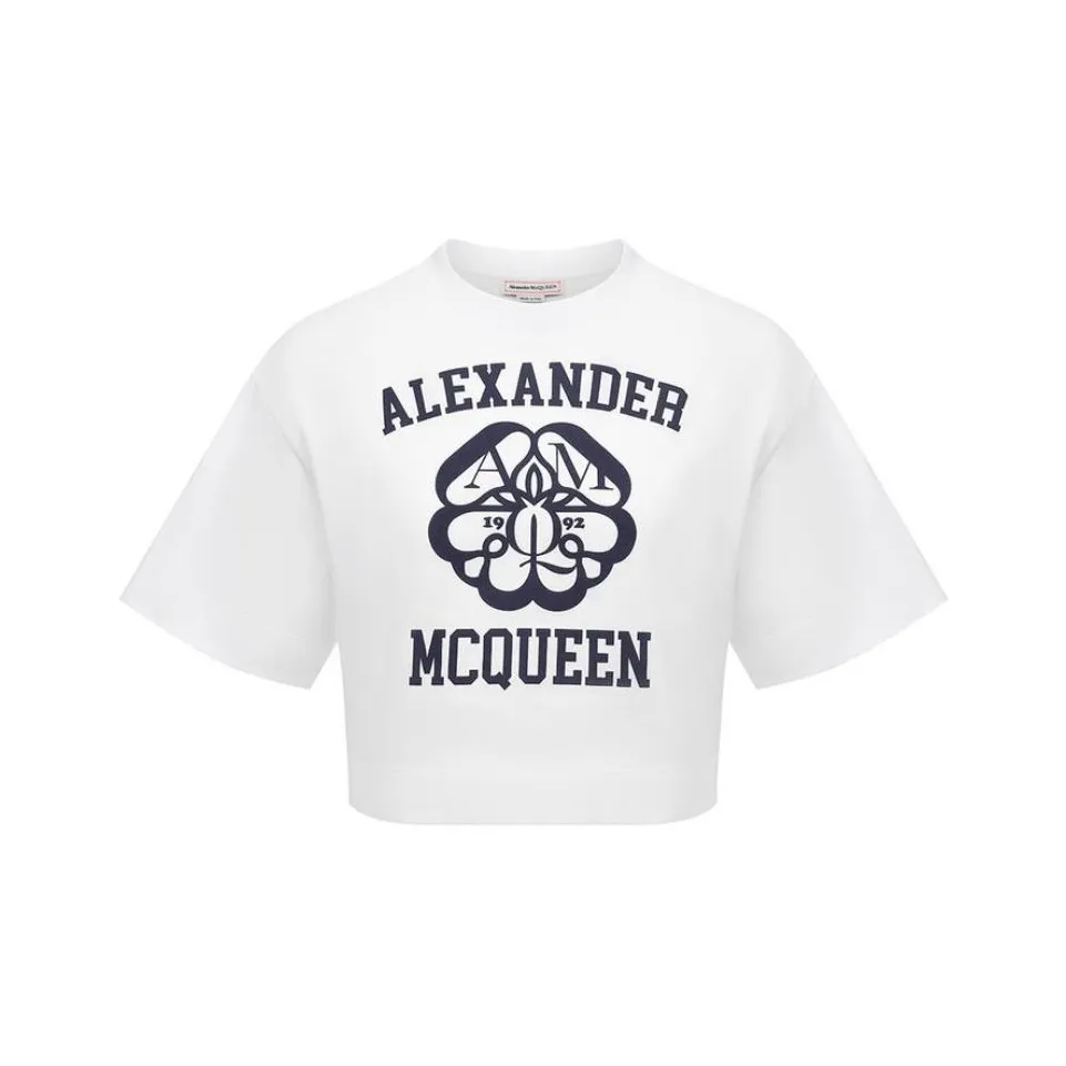 Alexander McQueen SS22 T Shirt Women's White