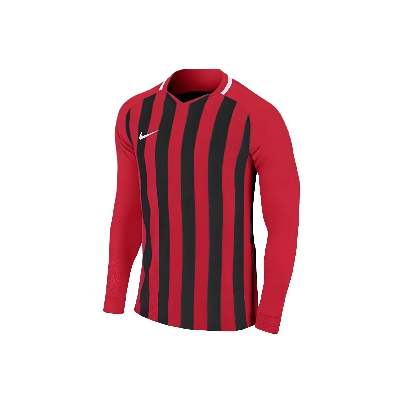 Nike Черный Красный Мужской Футбольный Джерси