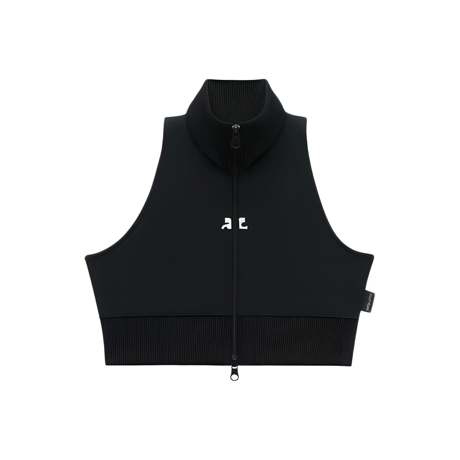 Courrèges Interlock Tracksuit Cropped Vest