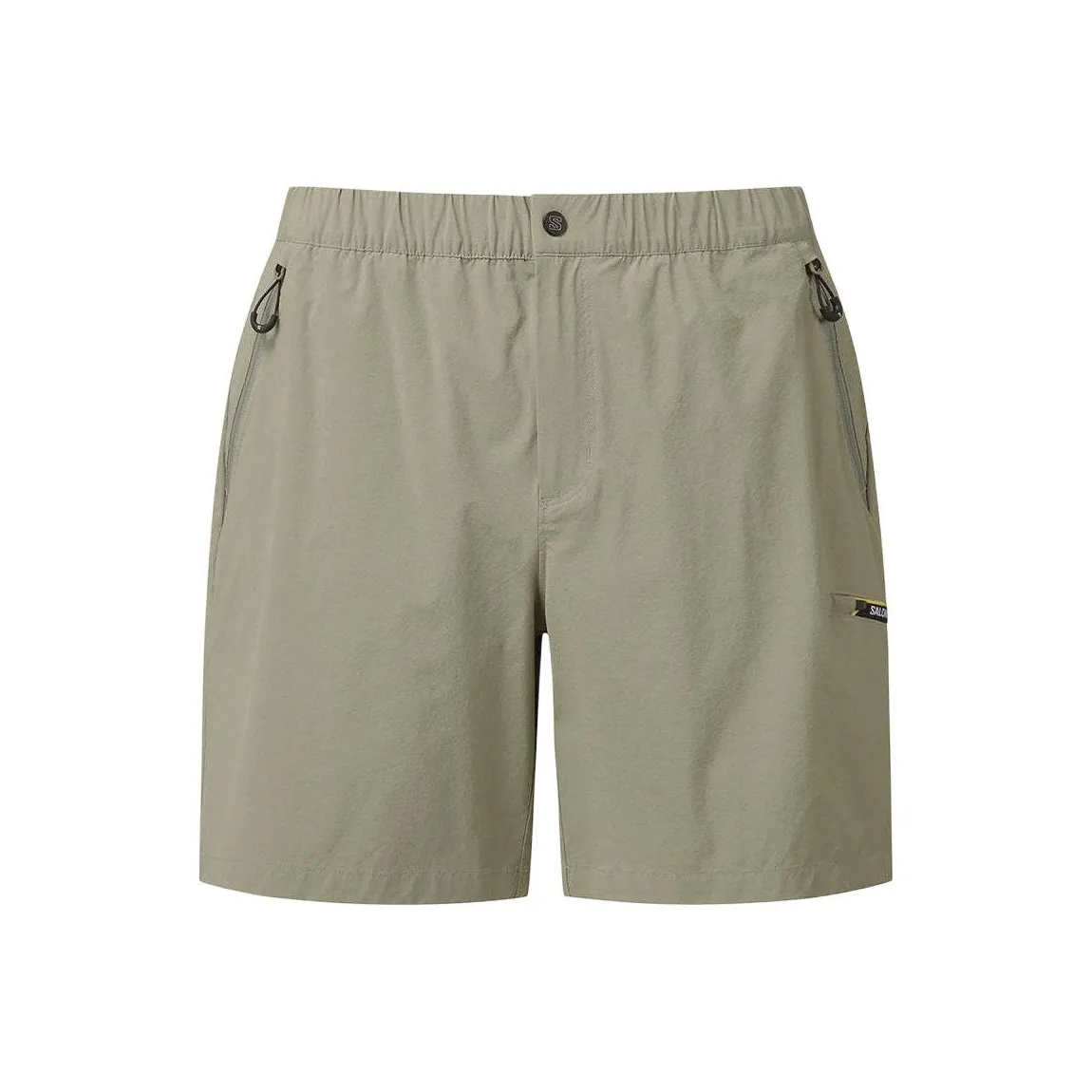 SALOMON Race Flag Cargo Shorts Unisex Warm Khaki