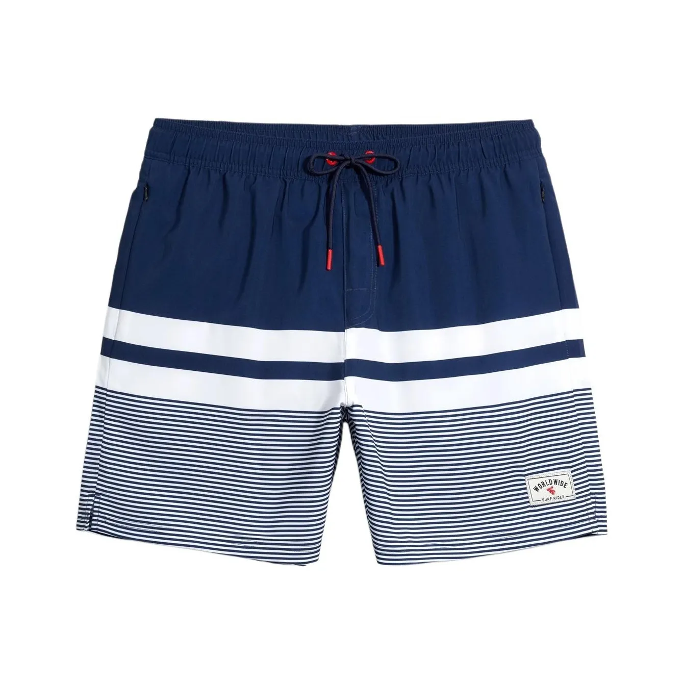 GAILANG MID Шорты на бедро для пляжа Мужские Синие Белые Полоски