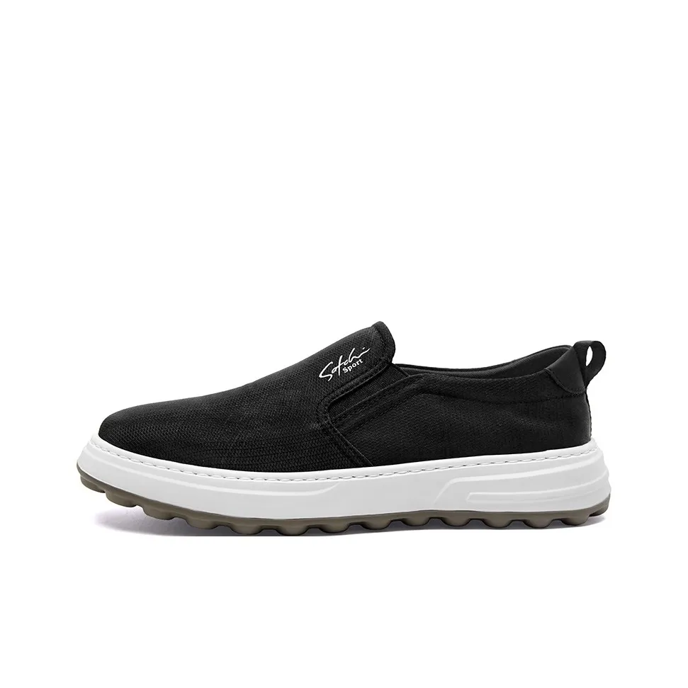 SATCHI SPORT Slip On Slip On Обувь Устойчивая к истиранию Легкий и Дышащий Низкий Топ Модная Повседневная обувь Мужская