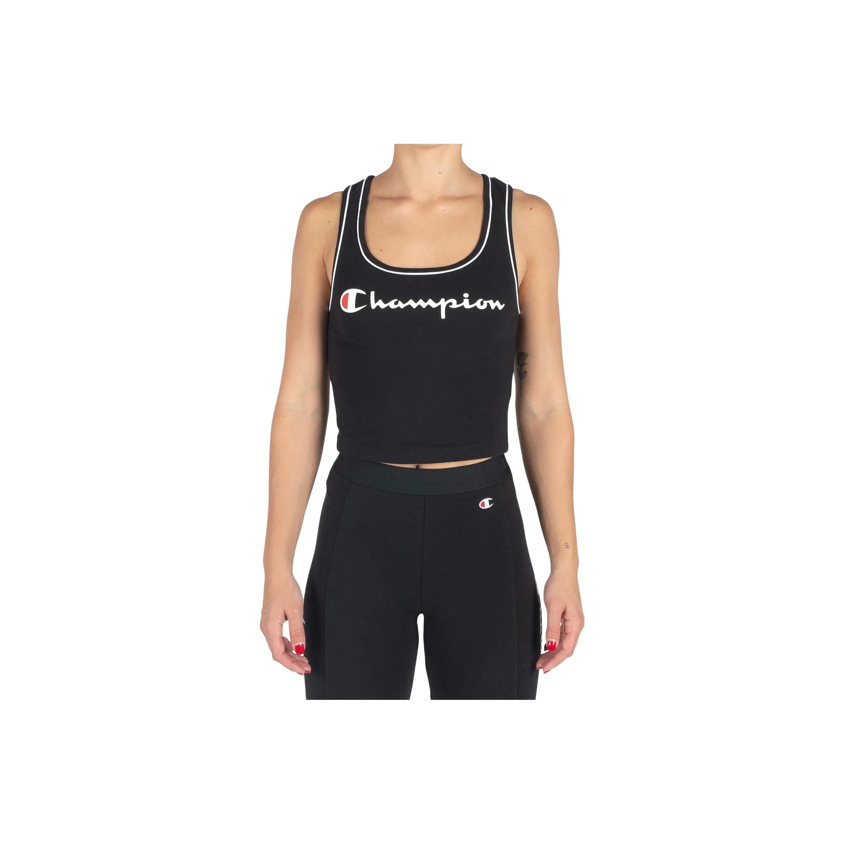 Champion Майка Женская Черная