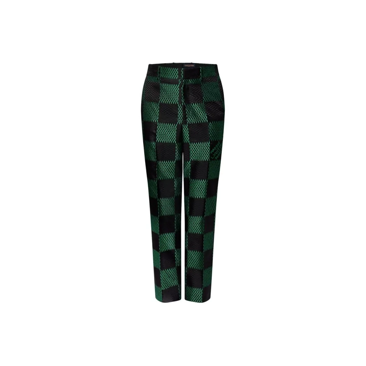 LOUIS VUITTON Damier Nylon Cigarette Pants