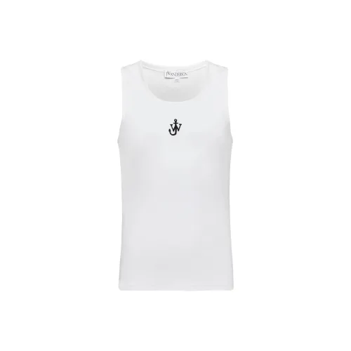 JW Anderson Белые Мужские Майки