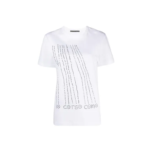 10 CORSO COMO Белая Женская Рубашка T