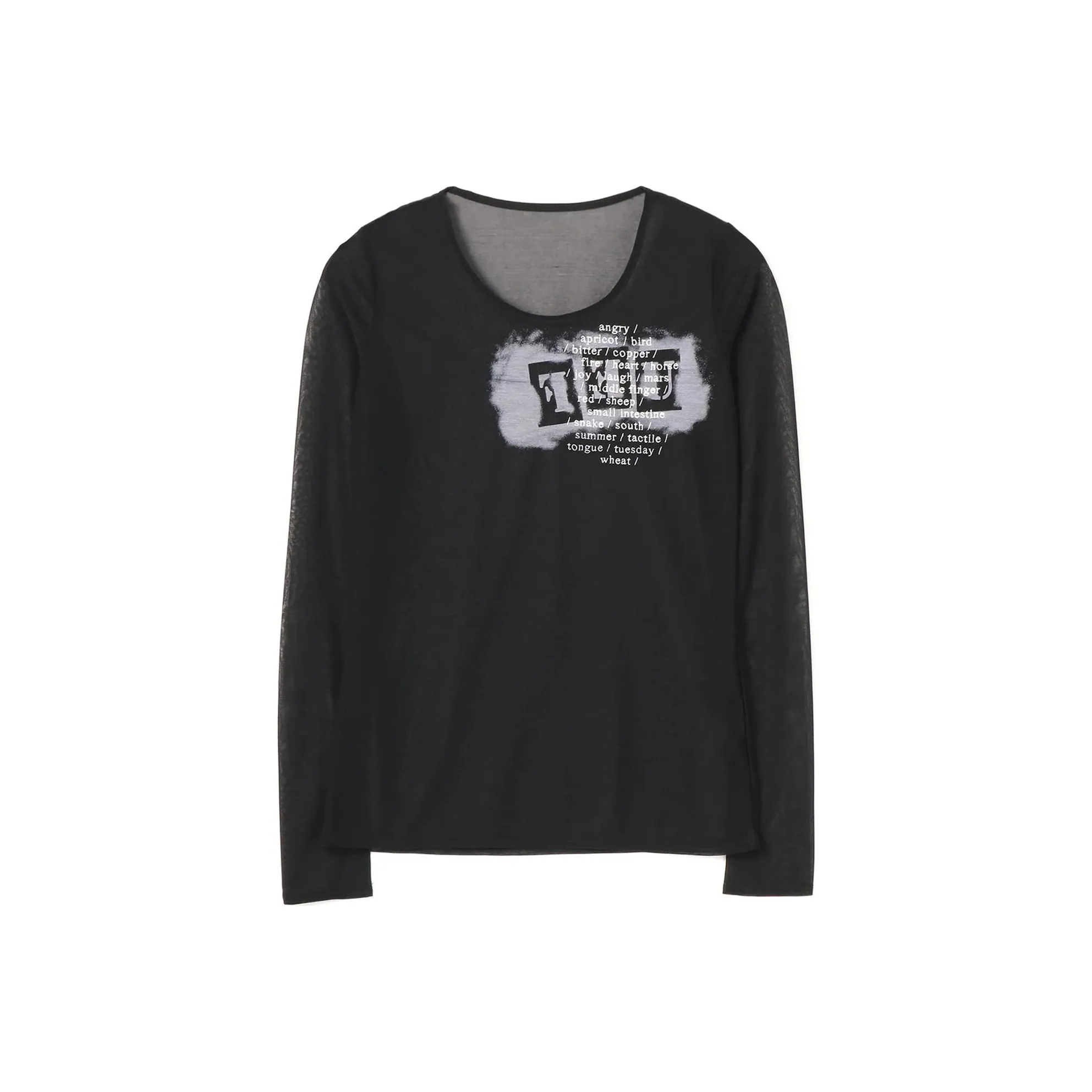 Yohji Yamamoto T Shirt Women's Black
