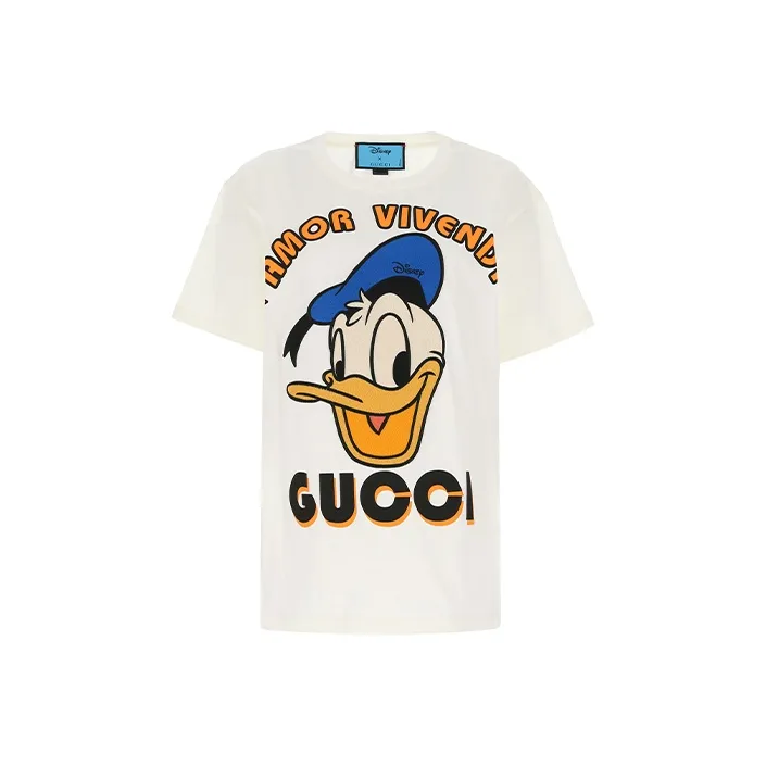Disney X GUCCI T Shirts Women's White