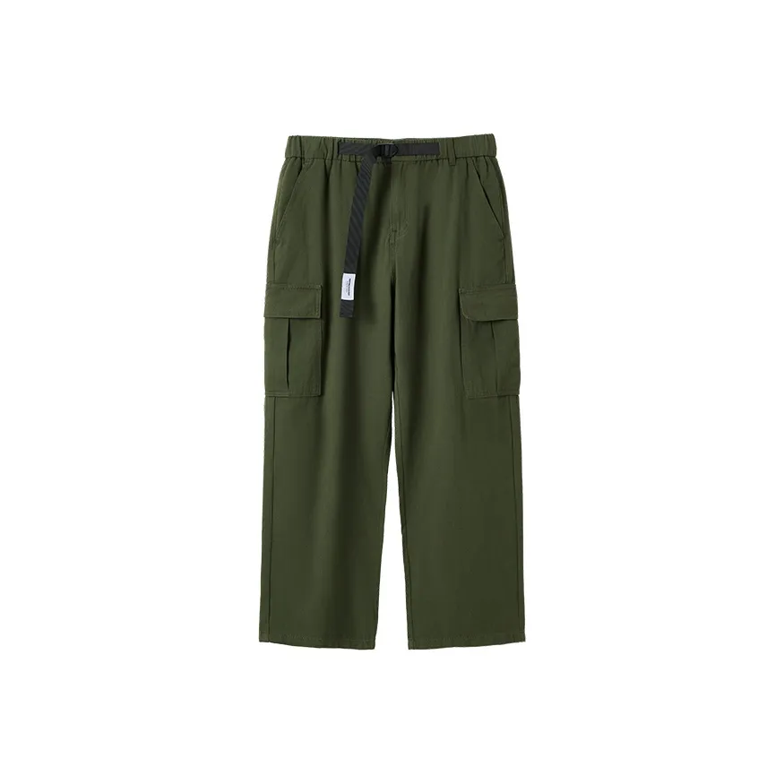 WAYNEXZAVIER Повседневные брюки Мужские Армейский зеленый