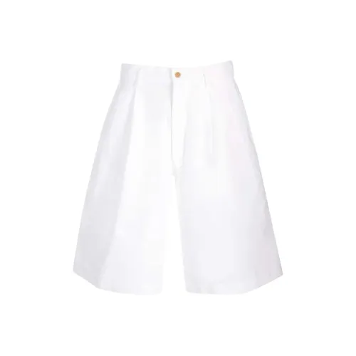 COMME DES GARCONS SHIRT Белый Мужские Повседневные шорты