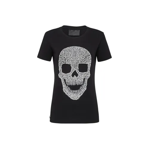 PHILIPP PLEIN Черные Женские Т-рубашки