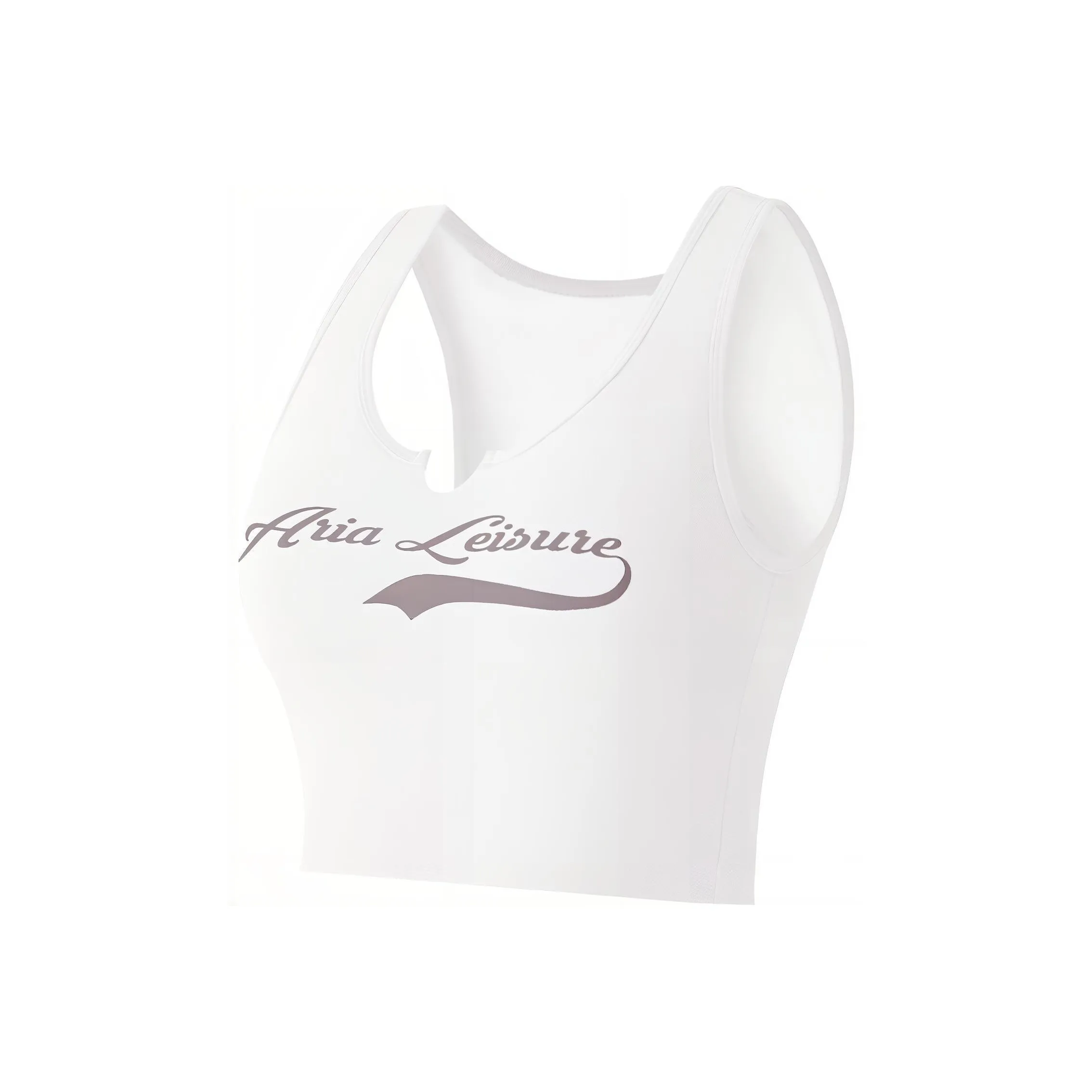 ARIA LEISURE Sports Running Cropped Sleeveless Top Women's