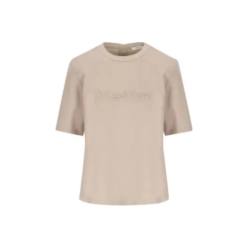 MaxMara Светло-янтарные Женские Рубашки T