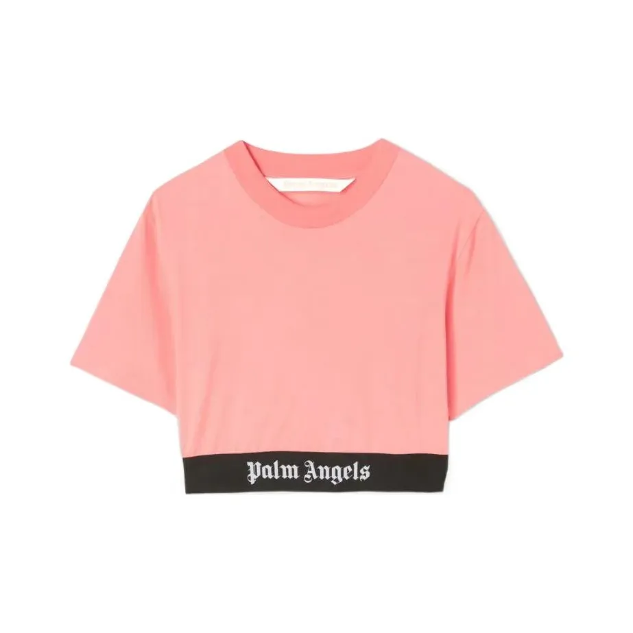 PALM ANGELS Розовые Женские Короткие Топы