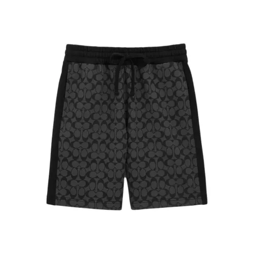 COACH Черные Мужские Повседневные Шорты