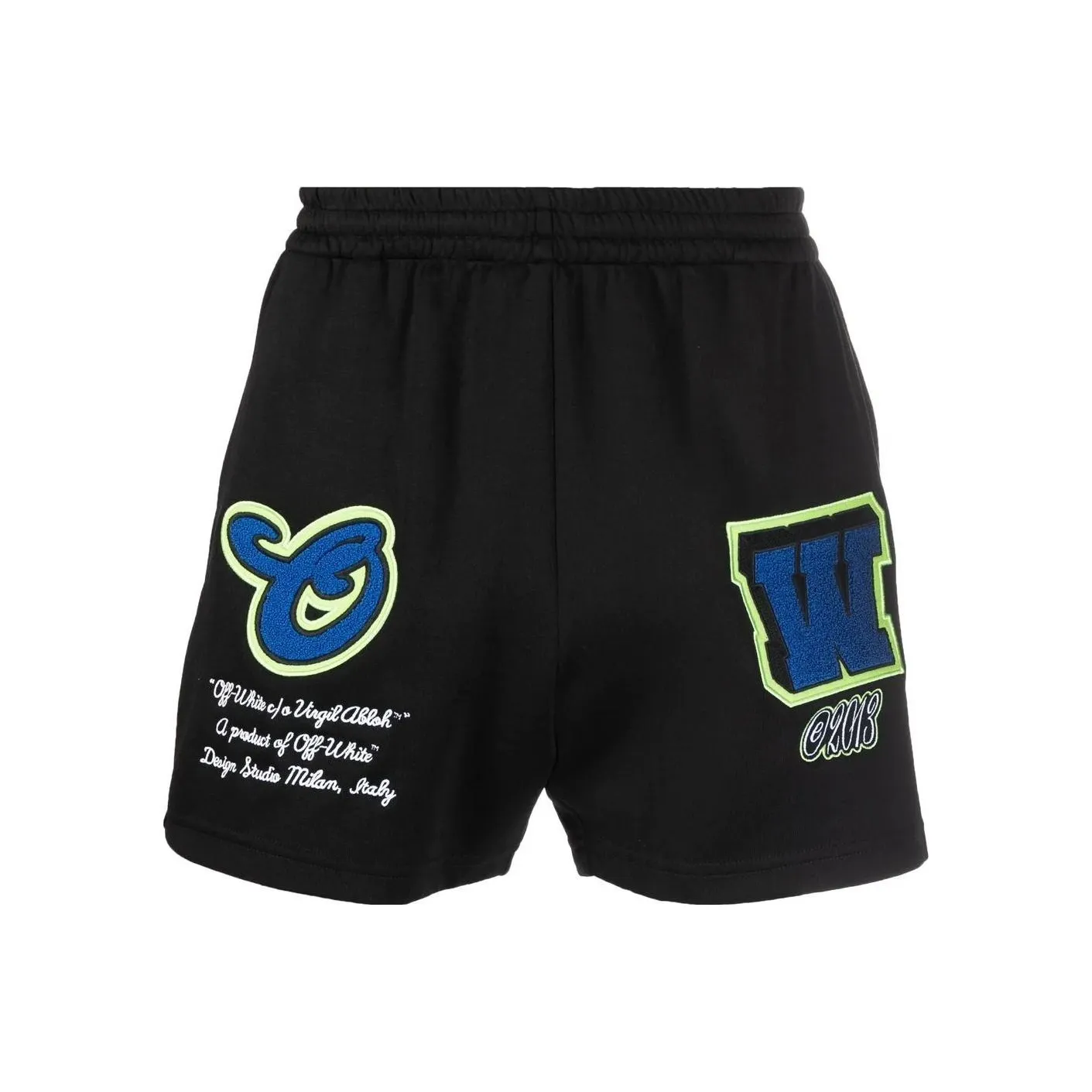 OFF-WHITE Logo-appliqué Track Shorts