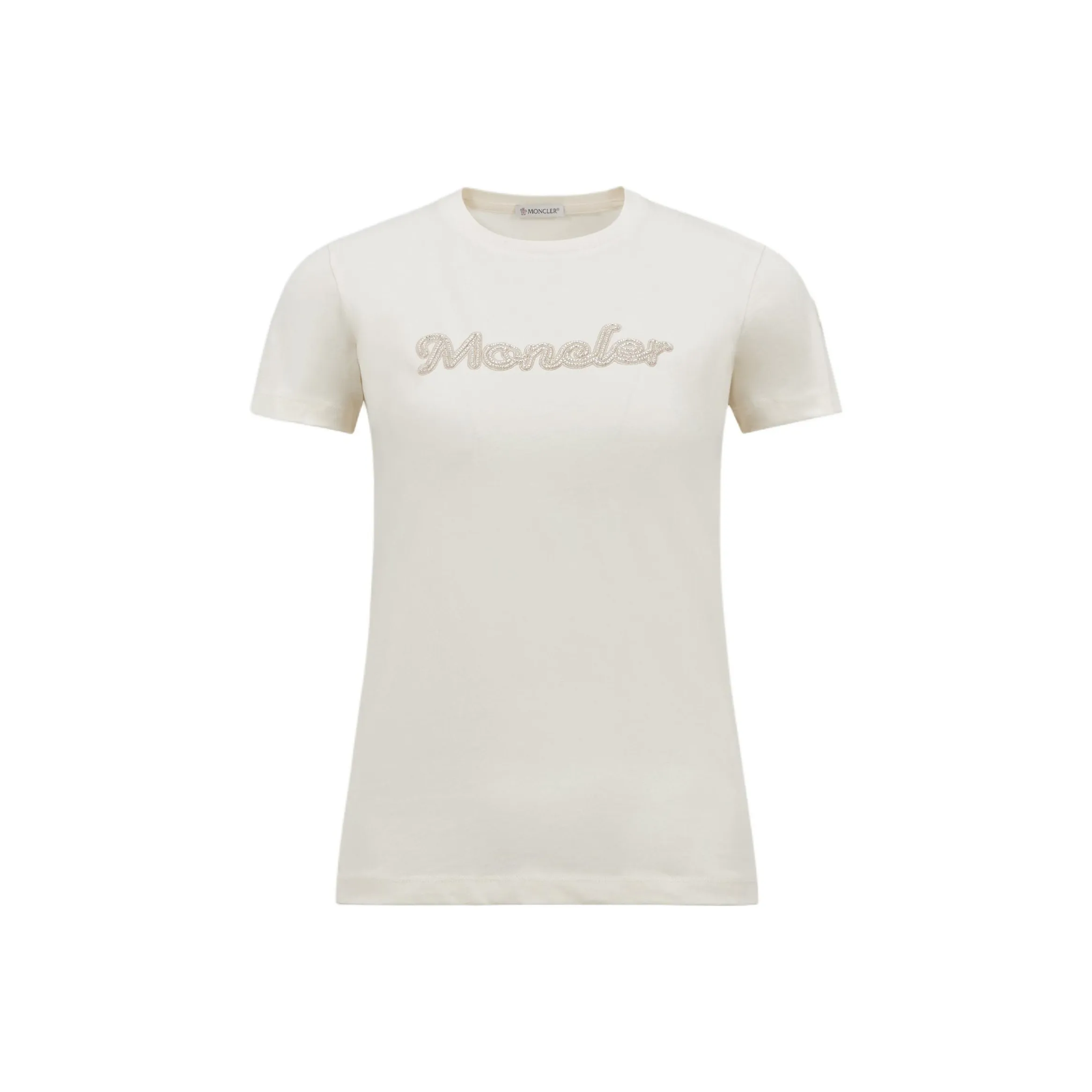 Moncler Logo Detailed Crewneck T Shirt