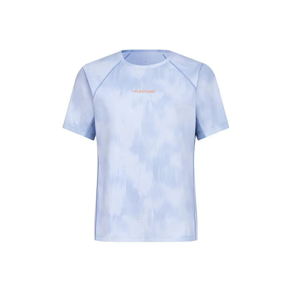 Surpine T Shirt Outdoor Hiking Mountaineering Tie Dye Short Sleeved Quick Dry Clothing Women's