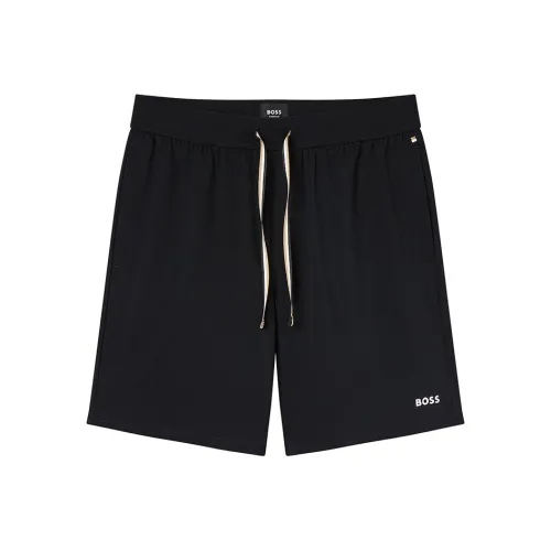 HUGO BOSS Черные Мужские Повседневные Шорты