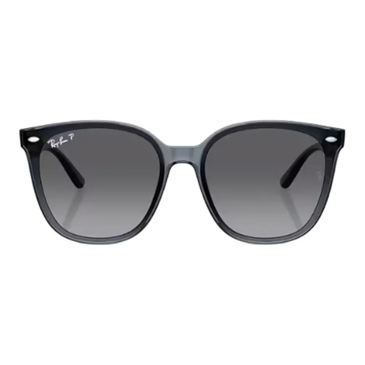 RayBan Injection Molded Irregular Shape Sunglasses Unisex Black