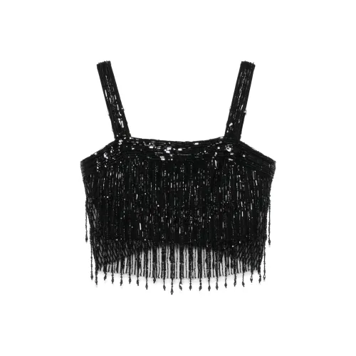 Elisabetta Franchi Черные Женские Майки