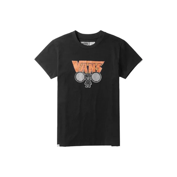 Vans Athleisure T Shirts Women's Black