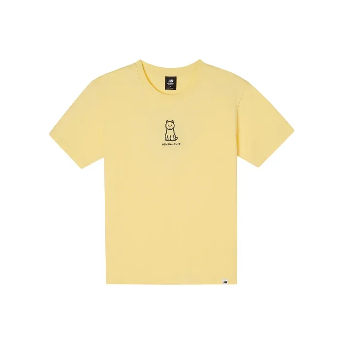New Balance x Noritake Set in Sleeve T Shirt Women's Yellow