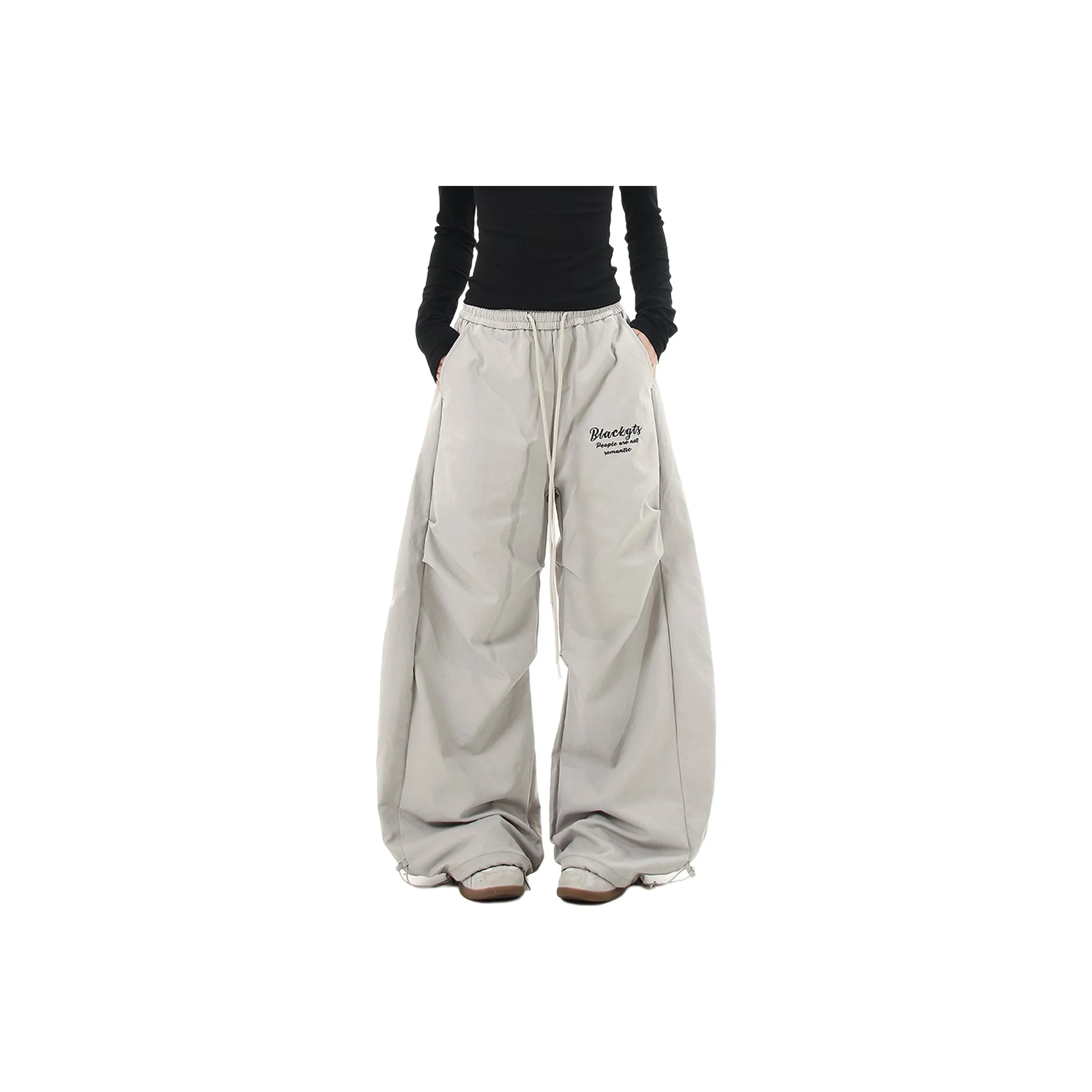 Pirkadat Серые Унисекс Повседневные Брюки