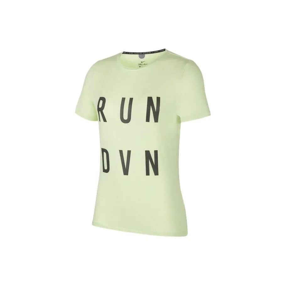 Nike T-Shirt Women's Light Green/Black