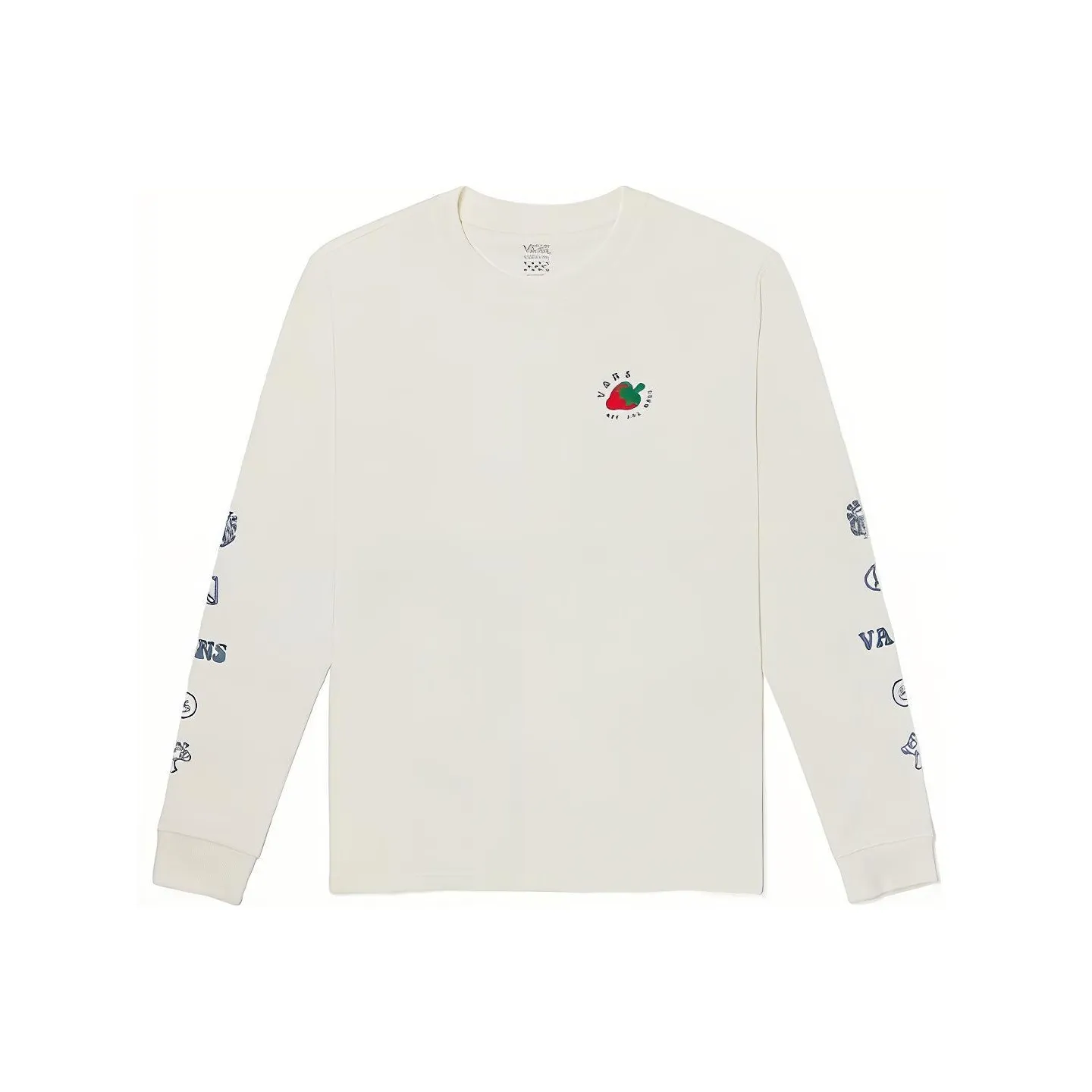 Vans Set in Sleeve T Shirt Women's Ecru