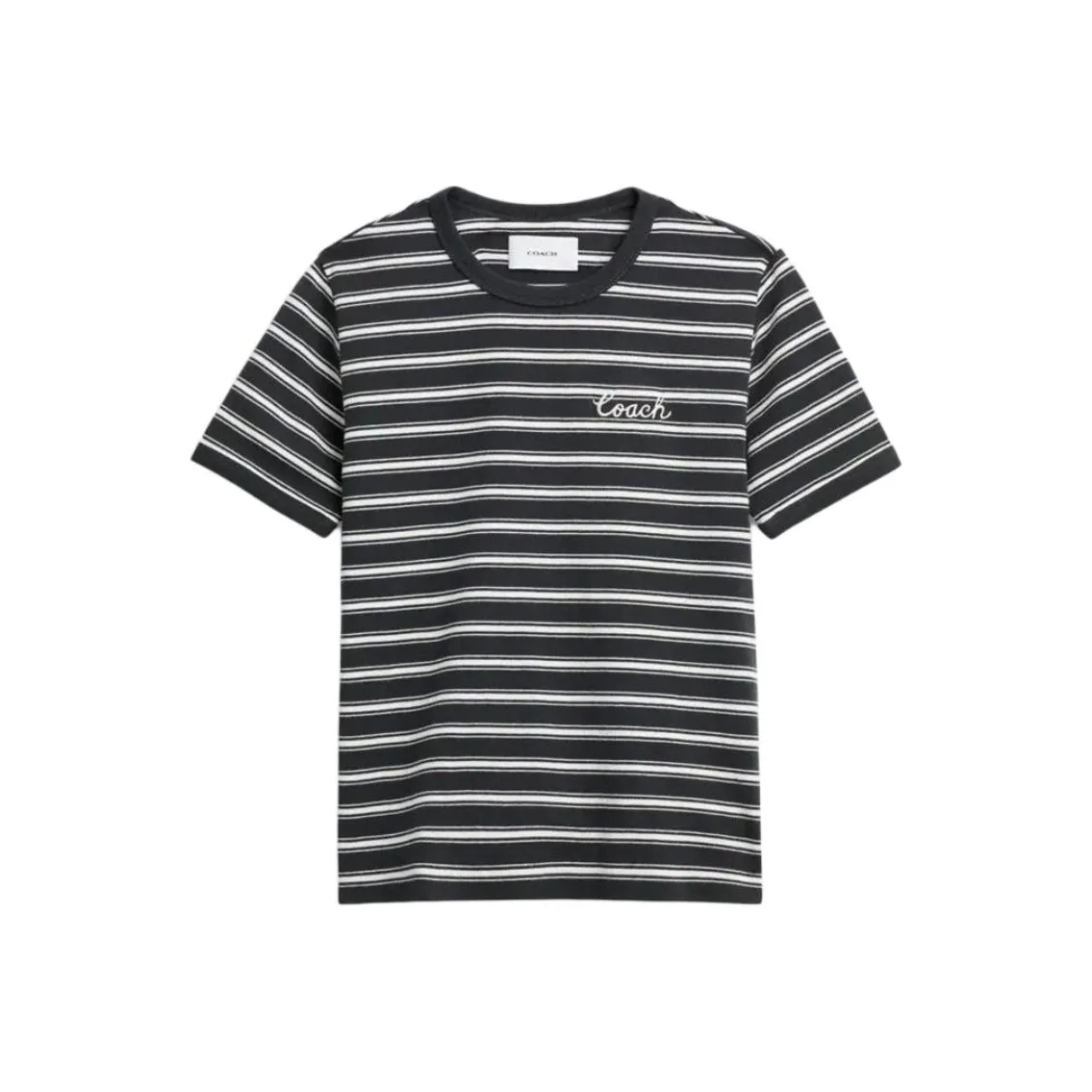 COACH T Shirt Women's Black White