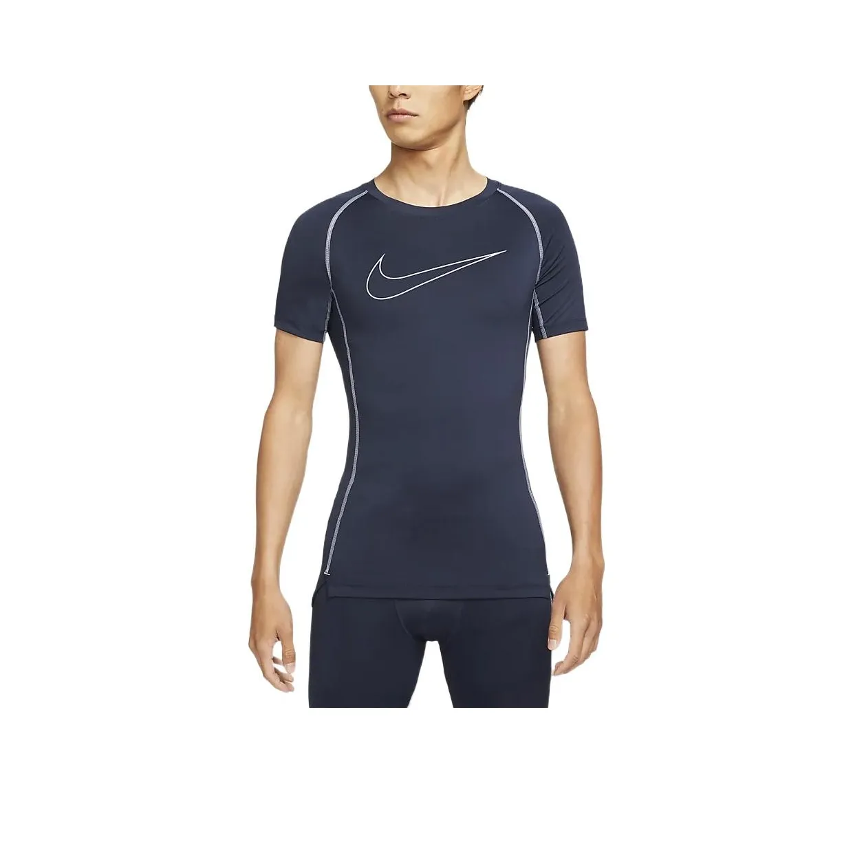 Nike Fitness Clothing Men Navy Blue