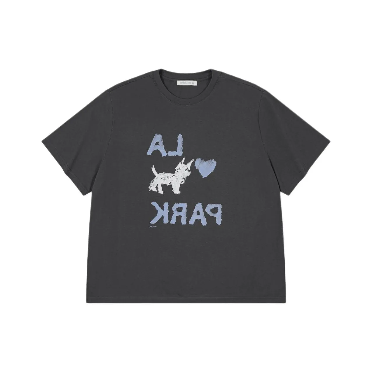 Low Classic T Рубашка Женская CHARCOAL Уголь