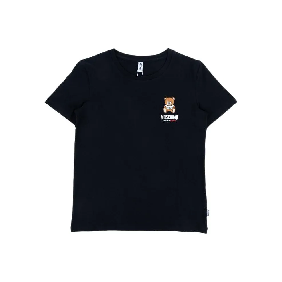 MOSCHINO Rubberised logo T shirt