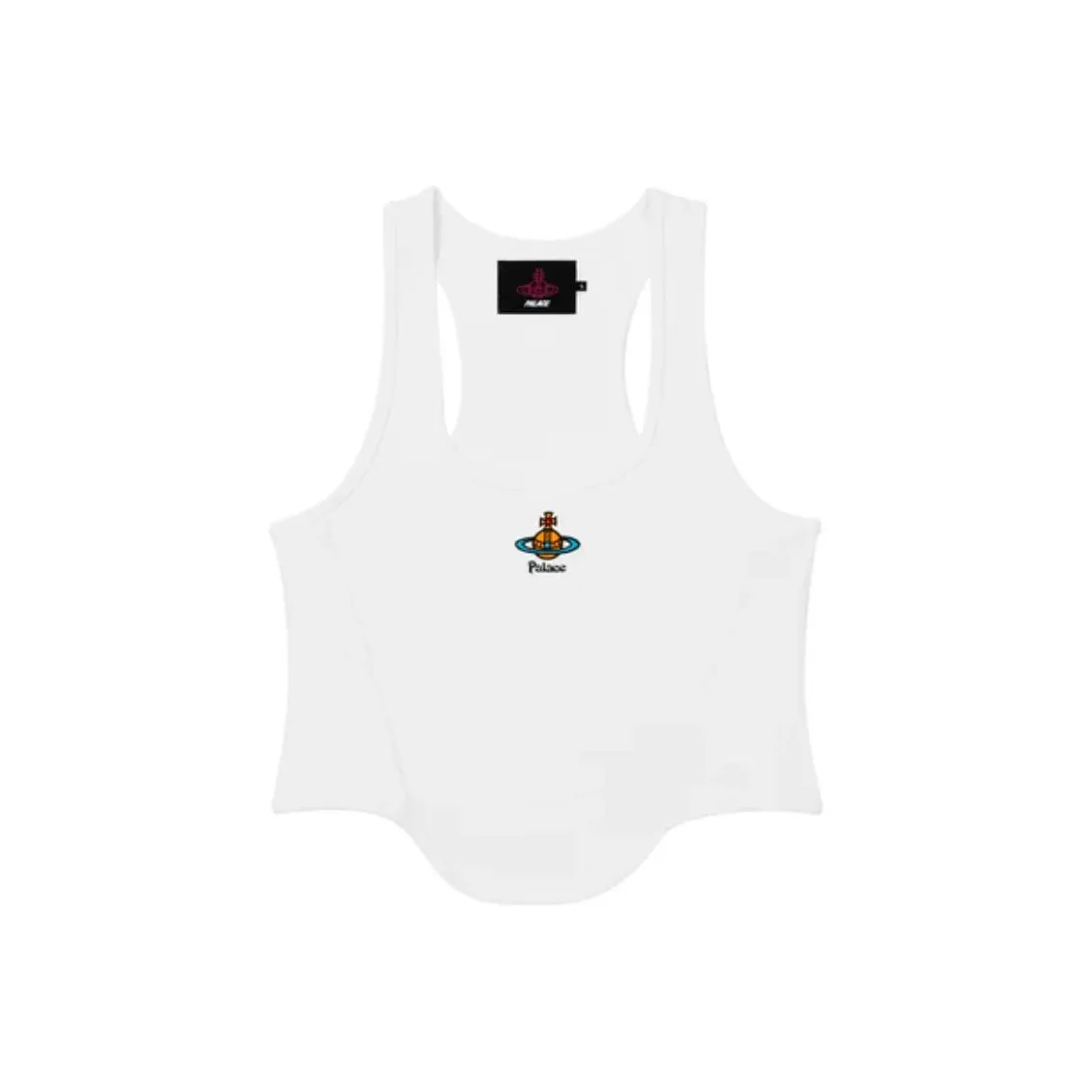 PALACE X Vivienne Westwood Corset Rib Vest White