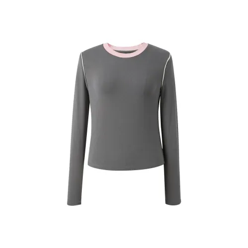 3COLOUR Deep Серый Женские Футболки